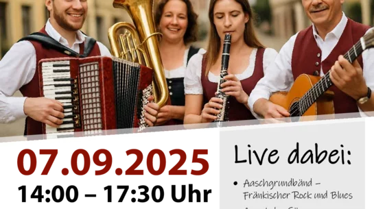 Plakat Tag der Volksmusik Uffenheim