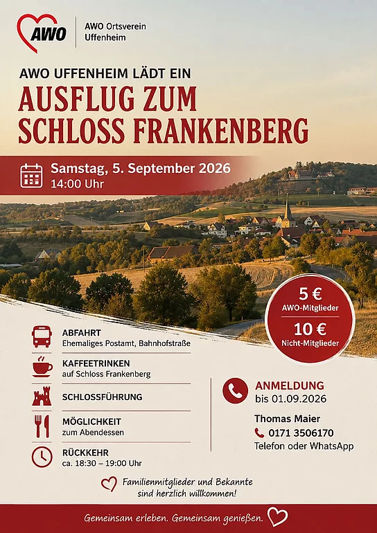 Ausflug zum Schloss Frankenberg